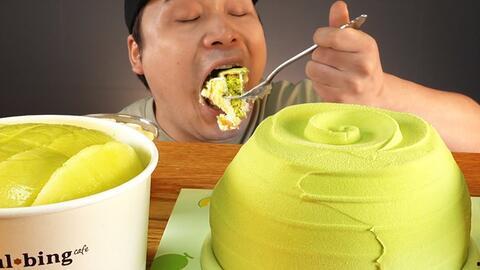 吃蜜瓜蛋糕视频全部吃完,一网打尽甜蜜时光